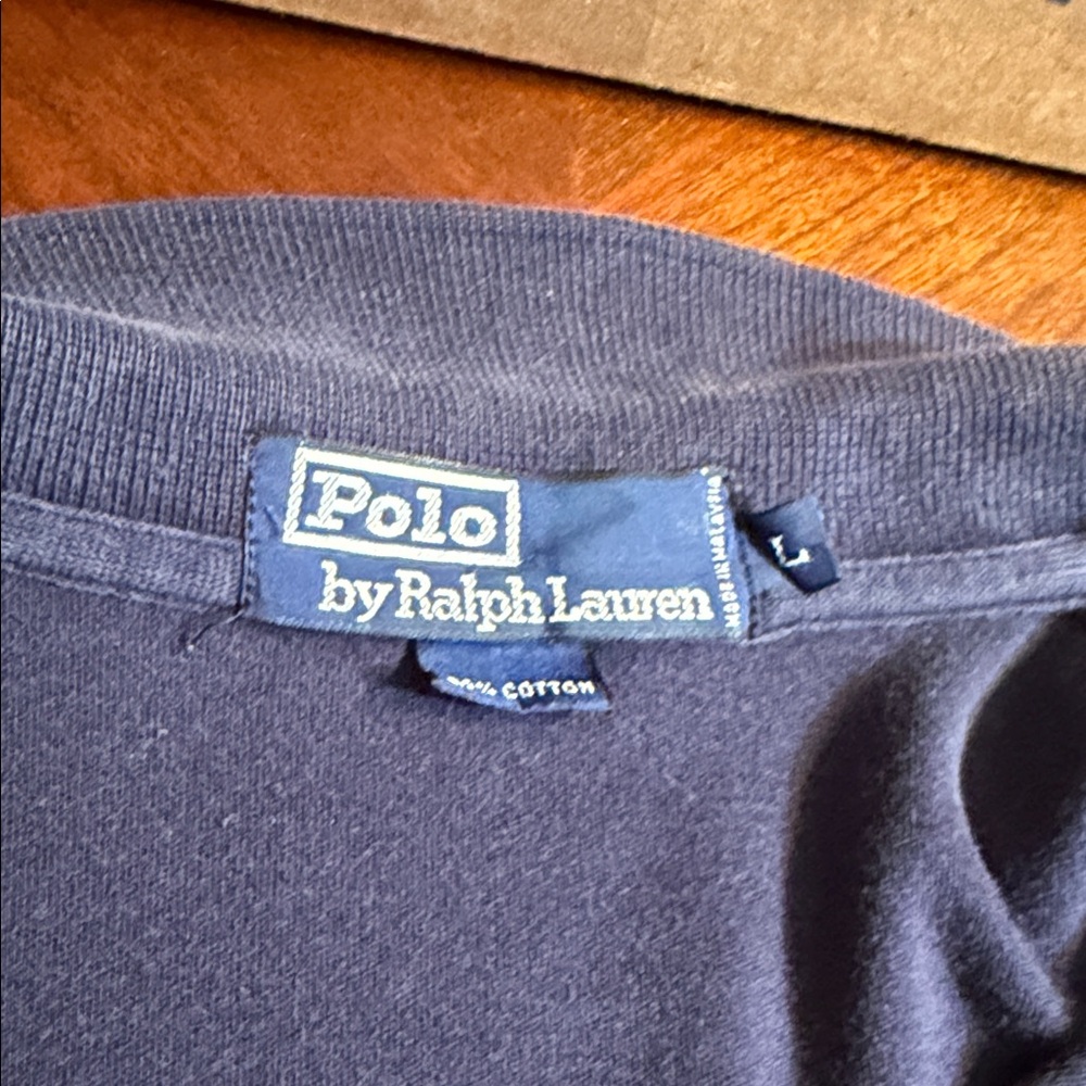 Polo by Ralph Lauren Men's Aqua and Dark Blue Shirts - Bundle 2 - Picture 6 of 10